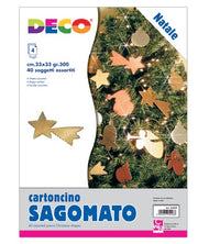 SOGGETTI FUSTELLATI CM.23X33 - CONF. 4 FG. - ASS.- CWR