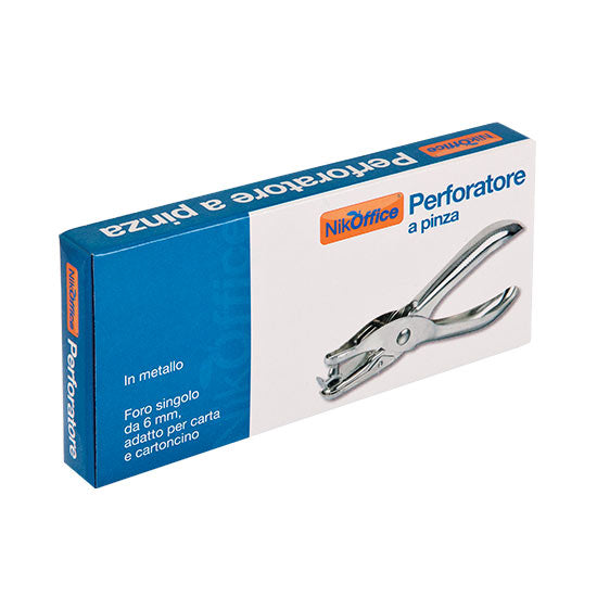 Perforatore a pinza metallo NilOffice - 1 Pezzo