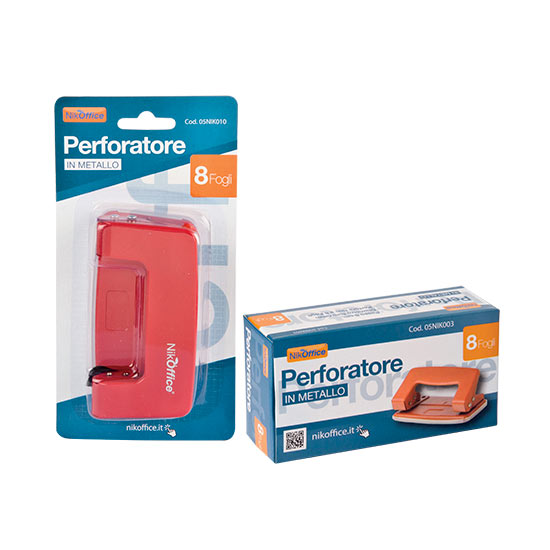 Perforatore regolabile a 2 fori NikOffice - 1 Pezzo