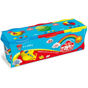 Tris barattoli dido' 220gr giallo-magenta-blu