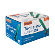 Cutter con blocco a scatto NikOffice - lama 18 mm. 24 Pezzi