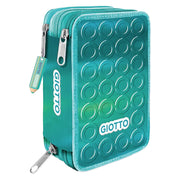 ASTUCCIO 3 ZIP GIOTTO SHINY (18 TURBOCOLOR + 18 STILNOVO + 10 ACCESSORI GIOTTO)
