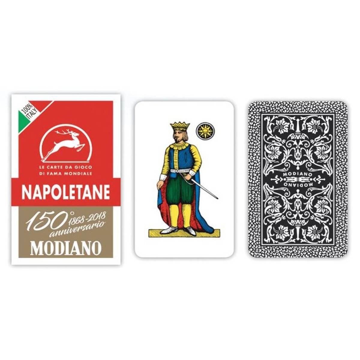 Carte da gioco Napoletane Rosso 150° Anniversario - 1 conf.