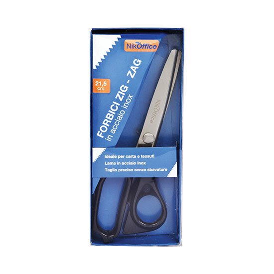 FORBICE CON IMPUGNATURA IN ABS 21 CM NIKOFFICE - 1 PEZZO