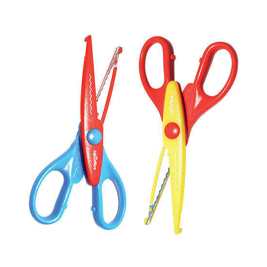 FORBICE ZIG-ZAG PER COLLAGE NIKOFFICE - 1 PEZZO