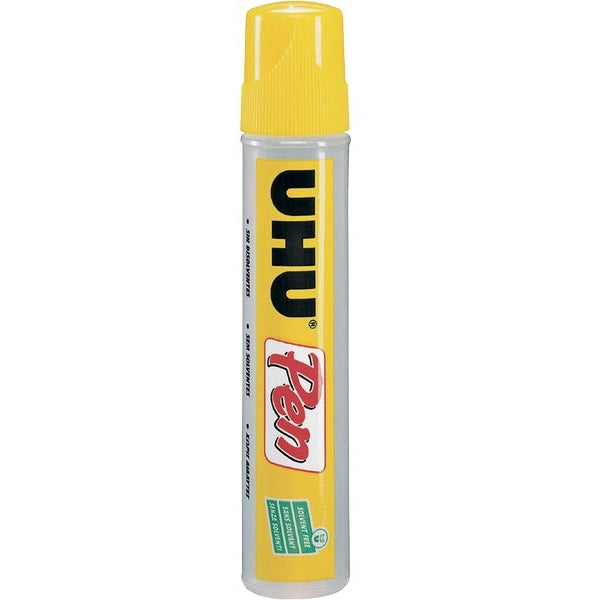 Colla liquida UHU PEN dal contenuto di 50 ml in confezione da 1 Pz.