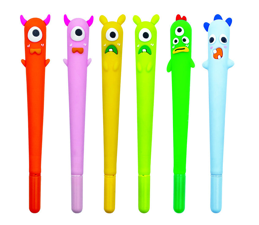 PENNA SFERA CON MONSTER LEBEZ  ASSORTITE- 1 PEZZO