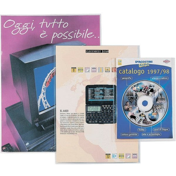 Buste a U non forate A4 Favorit Upocket - finitura liscia - 22x30 cm (conf. 25)