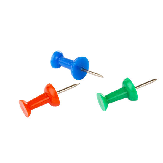 Spilli cartografici a clessidra NikOffice - colori assortiti - cf. 50 pz