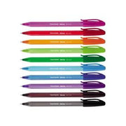 Penna a sfera con cappuccio Paper Mate InkJoy 100 verde - tratto 1 mm - fusto verde. 1 Pezzo