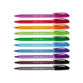 Penna a sfera con cappuccio Paper Mate InkJoy 100 marrone - tratto 1 mm - fusto marrone. 1 Pezzo