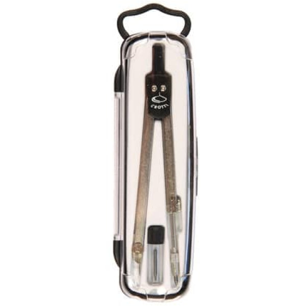 Compasso scolastico Eredi Crotti 2 accessori nero 223