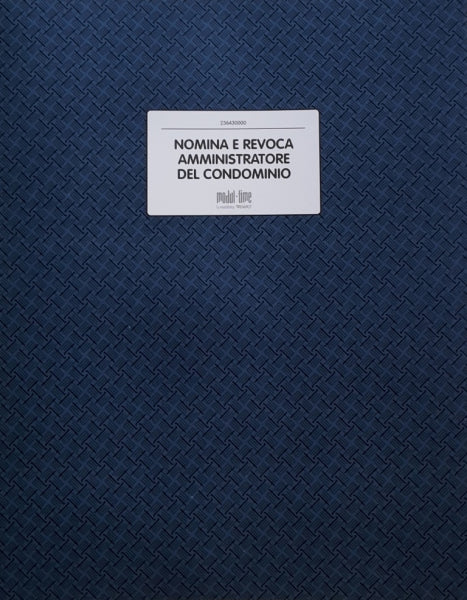 REGISTRO NOMINA-REVOCA AMMINISTRATORE CONDOMINIO