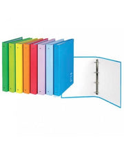 Raccoglitore A4 assortiti Brefiocart - 4 anelli 30 mm - dorso 3 cm - 26x32 cm - 1 PEZZO (Copia)