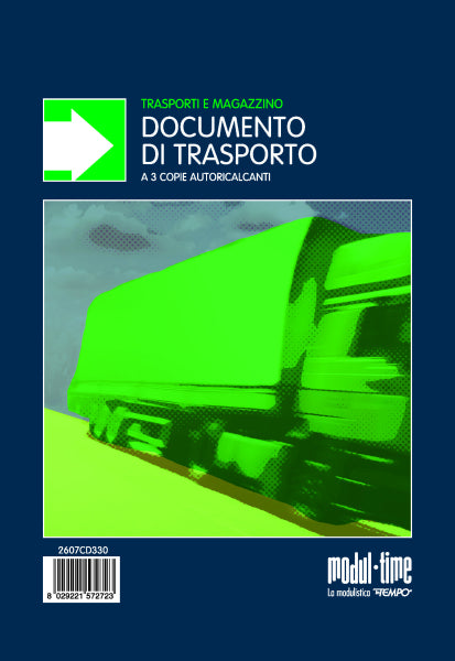 BLOCCO DDT DOCUMENTO DI TRASPORTO A5 3 COPIE  MODUL-TIME