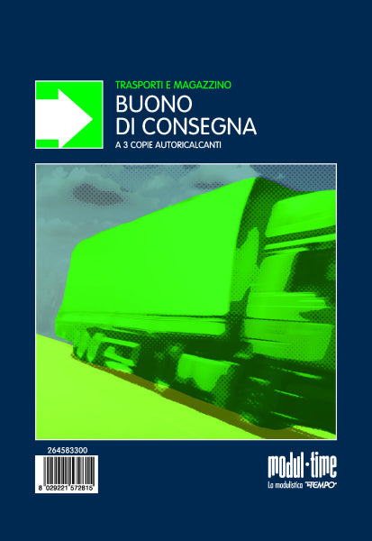 BLOCCO BUONO CONSEGNA A5 3 COPIE  MODUL-TIME