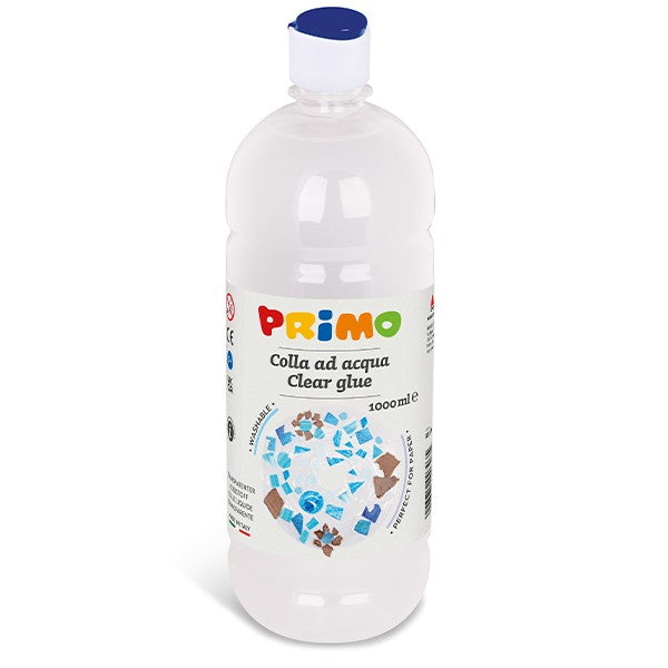 Colla ad acqua Primo trasparente 1000 ml