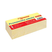 Blocchetti riposizionabili My Memo NikOffice 38x51 mm colore giallo 100ff - 12 pezzi