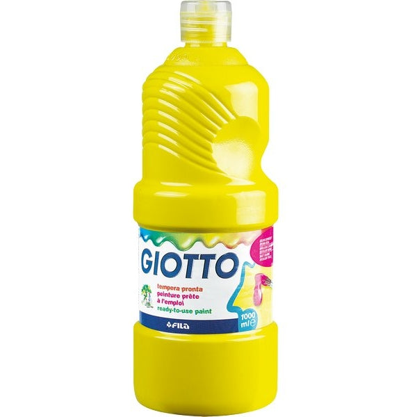 TEMPERA PRONTA LAVABILE GIOTTO  1000 ML  GIALLO