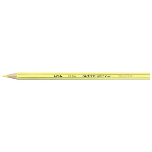 PASTELLO SUPERMINA MINA 3,8 MM  GIALLO LIMONE 02 GIOTTO - 1 PEZZO