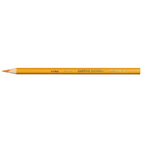 PASTELLO SUPERMINA MINA 3,8 MM  ARANCIONE MEDIO 10 GIOTTO - 1 PEZZO