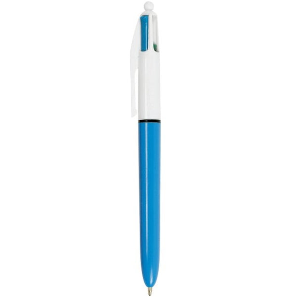 Penna a sfera 4 colori Bic multicolore - tratto 0,4 mm
