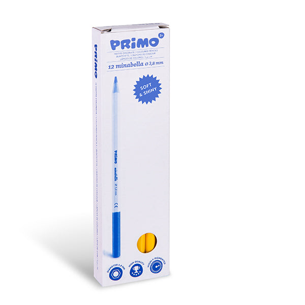 Matite colorate Primo Minabella - GIALLO ORO - mina 3,8 mm