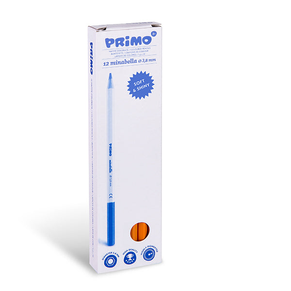 Matite colorate Primo Minabella - ARANCIO CHIARO - mina 3,8 mm