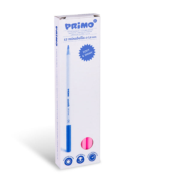 Matite colorate Primo Minabella - ROSA - mina 3,8 mm