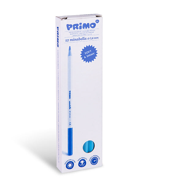 Matite colorate Primo Minabella - CYANO - mina 3,8 mm