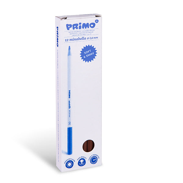 Matite colorate Primo Minabella - SIENA BRUCIATA - mina 3,8 mm