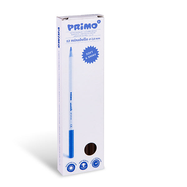 Matite colorate Primo Minabella - OMBRA NATURALE - mina 3,8 mm
