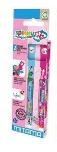Set Due Penne Cancellabili Spinny Pen, P. 0.7 Mitama