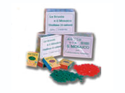 ANTES  Astuccio  Tessere Mosaico Jolly - N. 4 colore  BIANCO