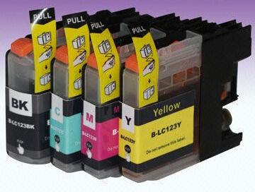 Cartuccia per Brother LC121/123 MAGENTA Compatibile 10ML