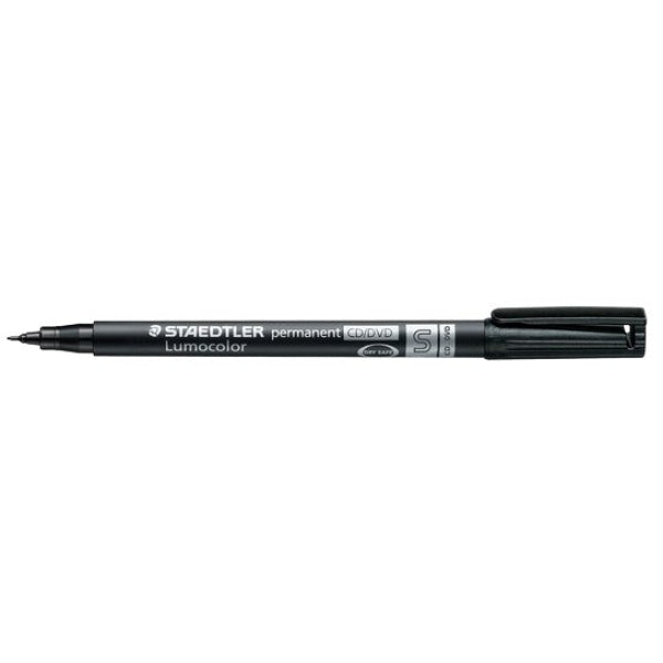 Marcatore permanente Staedtler Lumocolor nero punta S 0,4 mm 1 pezzo