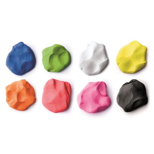 Pasta da modellare Giotto Patplume. Scatola 8 panetti da 33 g. Colori assortiti