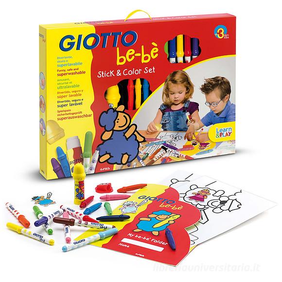 Giotto Bebe Stick E Color Set Per Bambini