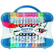 Tempera in tubetto Giotto colori assortiti - età 3+ - 22 ml (conf. 24)