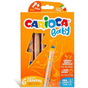 PASTELLI CARIOCA BABY 3 IN 1 - 6 PZ