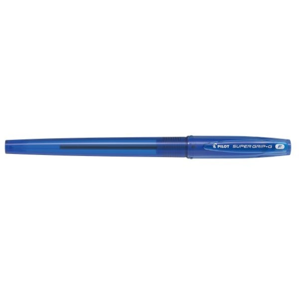 Penna a sfera con cappuccio Pilot Super Grip G blu - tratto 0,22 mm - fusto blu - 1 PEZZO