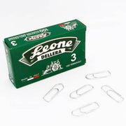 Fermagli graffette Leone Dell'Era grigi - misura 28 mm - 100 pezzi. 1 conf