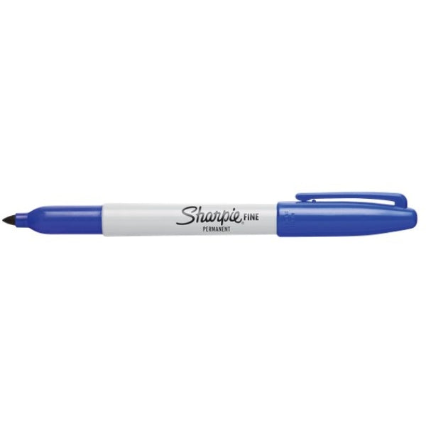 Marcatore permanente Sharpie Fine blu punta fine 1 mm . 1 PEZZO