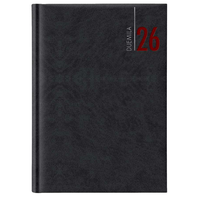 AGENDA GIORNALIERA 2026 DIM.A4 COP. IN CARTA IMBOTTITA BLU