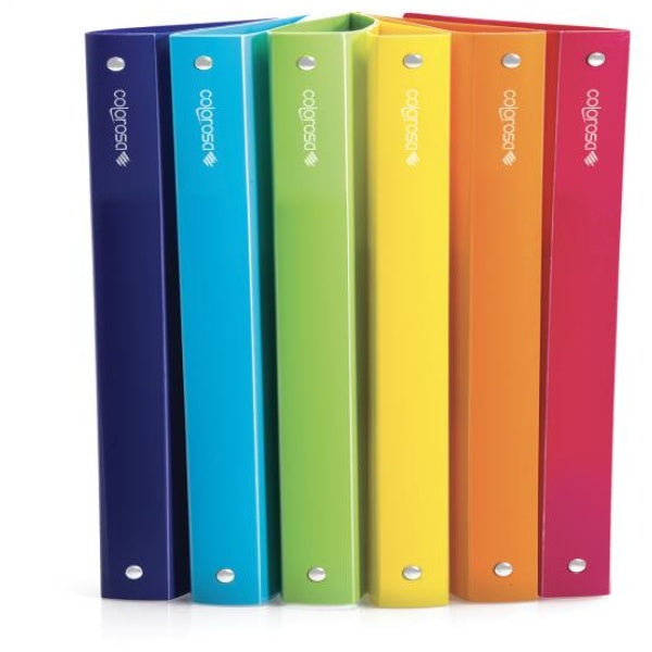 Raccoglitore  in PPL A4 assortiti RI.PLAST Colorosa - 4 anelli 30 mm - dorso 4 cm - 24,5x30,7 cm 1 pezzo