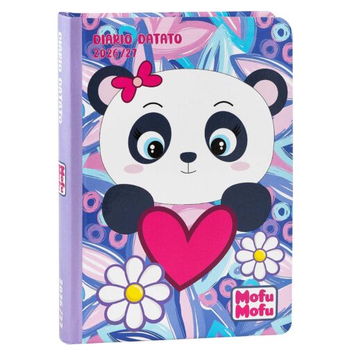 Diario Standard 12 Mesi 2026/2027 Mofu Mofu – Panda - DATATO
