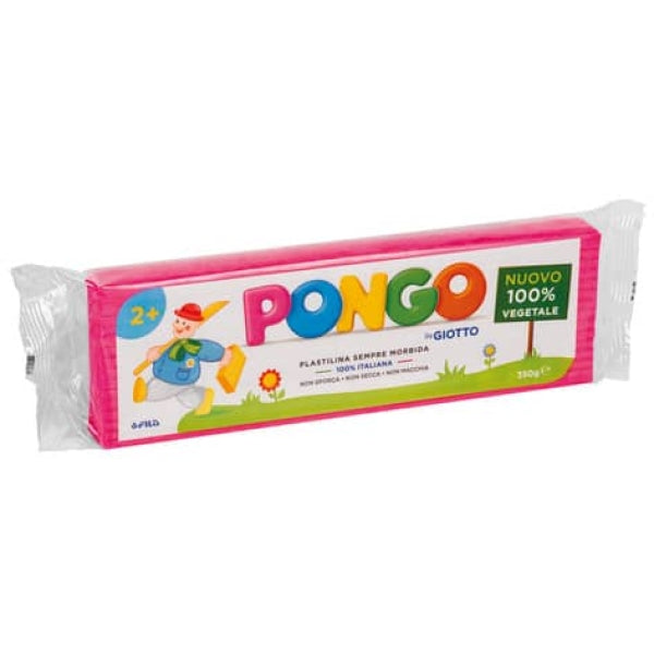 Pasta Pongo - panetto 350 gr - magenta fluo - Giotto - 1 PEZZO