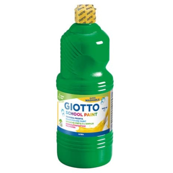 TEMPERA PRONTA LAVABILE GIOTTO  1000 ML  VERDE