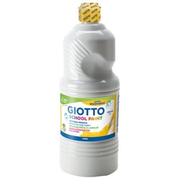TEMPERA PRONTA LAVABILE GIOTTO  1000 ML  BIANCA