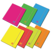 Cartelline con elastico One Color Blasetti FLUO dorso 12 mm - 1 pezzo